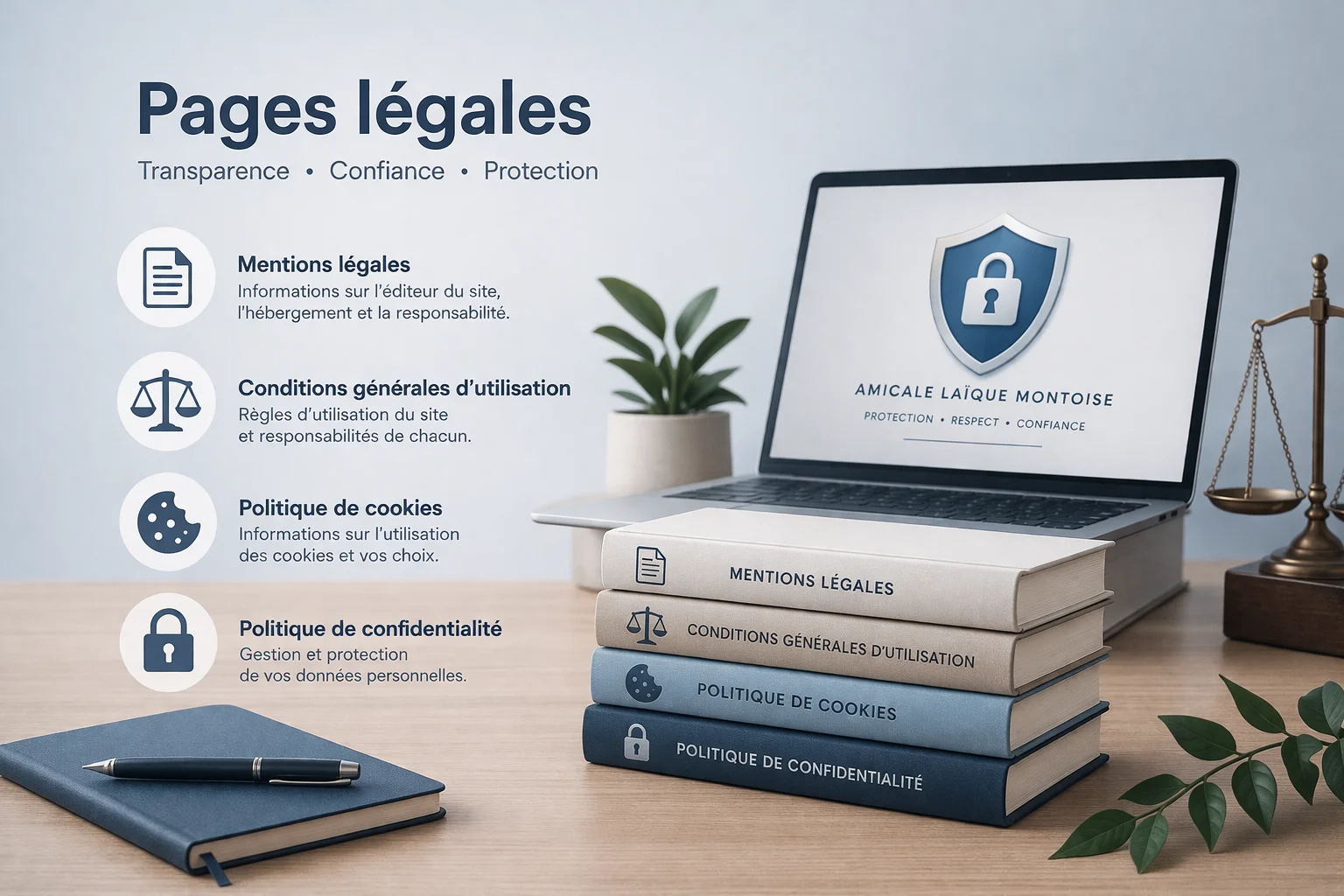 Politique de confidentialité du site Amicale Laïque Montoise